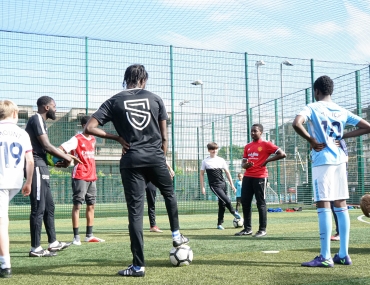 Street Soccer London help youngsters set new goals